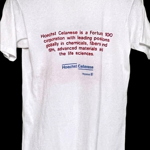 Trevira Shirts Vintage Hoechst Celanese 99s Trevira Single Stitch